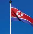 Bandeira da Coreia do Norte  Foto: BBC News Brasil
