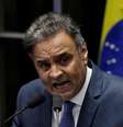 Aécio, durante discurso de defesa contra denúncias
 4/7/2017 REUTERS/Ueslei Marcelino   Foto: Reuters