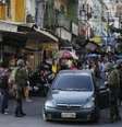 Rio de Janeiro - Militares continuam na favela da Rocinha para combater confrontos entre facções de traficantes de drogas  Foto: Agência Brasil