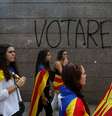 Estudantes fazem manifestação a favor de referendo de independência da Catalunha
  28/9/2017   REUTERS/Jon Nazca  Foto: Reuters