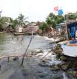 Zona costeira de Gardi Sugdub, no Panamá  Foto: BBC News Brasil