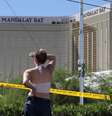 Hotel onde o atirador se hospedou e abriu fogo contra público de show em Las Vegas  Foto: Reuters