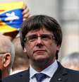 Líder catalão Carles Puigdemont participa de protestos em Barcelona, Espanha   Foto: Juan Medina / Reuters