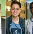 Douglas (Guilherme Weber), Ivan (Carol Duarte) e Samuel (Eriberto Leão): diversidade no horário nobre da TV.  Foto: Maurício Fidalgo/TV Globo, Estevão Avellar/TV Globo e Raquel Cunha/TV Globo