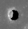 O túnel ajudaria a proteger astronautas de grandes variações climáticas da Lua e radiações prejudiciais  Foto: Nasa / Divulgação
