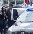 O delegado Fábio Cardoso concede entrevista no Rio de Janeiro (RJ), nesta segunda-feira (23), após a morte da turista espanhola identificada como Maria Esperanza Ruiz que foi baleada por policiais militares, na Rocinha.  Foto: Jose lucena / Futura Press