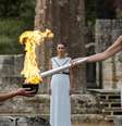 Cerimônia para acender chama da Olimpíada de Inverno de Pyeongchang 2018, em Olímpia, na Grécia 24/10/2017 REUTERS/Alkis Konstantinidis   Foto: Reuters