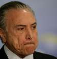 Temer durante evento no Palácio do Planalto 
  Foto: Reuters