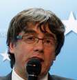 Líder destituído da Catalunha, Carles Puigdemont, durante coletiva de imprensa em Bruxelas, na Bélgica 31/10/2017 REUTERS/Yves Herman  Foto: Reuters