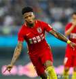 O atacante Marinho em ação pelo time chinês Changchun Yatai (Foto: Divulgação/Changchun Yatai)  Foto: LANCE!