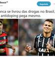 Internet não perdoa Guerrero após atacante ser flagrado em exame antidoping  Foto: Reprodução / Humor Esportivo