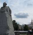 Estátua de Marx em Moscou simboliza importância de pensador alemão para história do país   Foto: BBC News Brasil