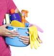 Com o seu kit de limpeza organizado, suas tarefas serão realizadas com mais agilidade e eficiência  Foto: Shutterstock