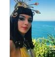 Giovanna Lancellotti, de "Tudo Por Um Pop Star", posta foto vestida de Cleópatra e é comparada com Katy Perry!  Foto: Instagram / PureBreak