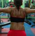 Mulher fazendo musculação  Foto: BBC News Brasil