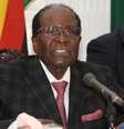 O agora ex-presidente do Zimbábue, Robert Mugabe | foto: EPA/The Herald  Foto: BBC News Brasil