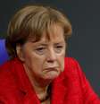Chanceler alemã Angela Merkel durante sessão do Parlamento em Berlim
 21/11/2017    REUTERS/Axel Schmidt  Foto: Reuters