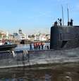 O submarino San Juan, fabricado na Alemanha na década de 1980  Foto: Divulgação / BBCBrasil.com