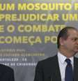 O ministro da Saúde, Ricardo Barros, apresenta campanha de combate ao mosquito Aedes aegypti no verão   Foto: Agência Brasil