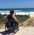 "O acidente me fez enxergar que muitas vezes a gente pensa muito no fator dinheiro antes dos nossos sonhos", disse Ronaldo Serafim  Foto: BBC News Brasil