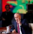 Presidente russo, Vladimir Putin, durante coletiva de imprensa anual em Moscou 14/12/2017 REUTERS/Maxim Shemetov  Foto: Reuters