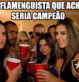 Rivais não perdoam Flamengo após vice da Sul-Americana  Foto: Reprodução / Humor Esportivo