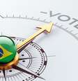Bússula com bandeira do Brasil e a palavra "voto"  Foto: Getty Images / BBC News Brasil