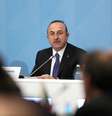 Chanceler turco Cavusoglu concede entrevista em Istambul
 13/12/2017    REUTERS/Arif Hudaverdi Yaman/Divulgação  Foto: Reuters