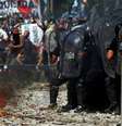 Reforma provocou protestos que resultaram em confrontos na Argentina  Foto: Reuters
