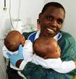 Francine e Adrienne, as gêmeas de sete meses separadas após cirurgia de 12 horas em Roma  Foto: ANSA / Ansa - Brasil