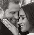 Palácio de Kensington divulgou foto do noivado do príncipe Harry e Meghan Markle  Foto: Divulgação, Instagram Palácio de Kensington / PurePeople