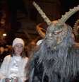 Krampus, a assustadora criatura mitológica que é ajudante do Papai Noel  Foto: Getty Images / BBC News Brasil