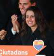 Inés Arrimadas, líder do partido Ciudadanos na Catalunha, comemora maioria dos votos  Foto: Getty Images / BBC News Brasil