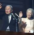 O imperador Akihito e sua mulher, Michiko  Foto: Reuters