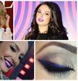 Ultra violet na maquiagem e nas unhas (Fotos: AgNews - Instagram/Reprodução - Estevam Avellar/TV Globo/Divulgação)  Foto: Elas no Tapete Vermelho