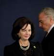 Presidente Michel Temer durante posse da procuradora-geral da República, Raquel Dodge, em Brasília  Foto: Reuters
