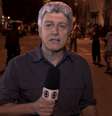 Ódio à Globo: Caco Barcellos foi agredido durante manifestação no centro do Rio em novembro de 2016  Foto: Divulgação/TV Globo  / Sala de TV