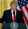 Presidente dos Estados Unidos, Donald Trump, durante coletiva de imprensa na Casa Branca 10/01/2018 REUTERS/Jonathan Ernst  Foto: Reuters
