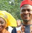 "Foi amor à primeira vista", diz Sophy Ijeoma sobre o momento em que conheceu futuro marido pessoalmente | Foto: Chidimma Amedu  Foto: BBC News Brasil