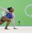 Biles ganha segundo ouro após vencer a disputa do individual geral da ginástica artística, no Rio  Foto: Agência Brasil