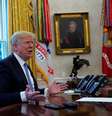 Presidente dos EUA, Donald Trump, durante entrevista à Reuters, na Casa Branca
17/01/2018
REUTERS/Kevin Lamarque  Foto: Reuters