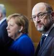 Rivais nas eleições, Angela Merkel e Martin Schulz governarão juntos  Foto: ANSA / Ansa - Brasil