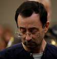 Larry Nassar ouve sentença de prisão em Lansing
 24/1/2018    REUTERS/Brendan McDermid  Foto: Reuters