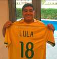 Lula querido, el Diego está contigo!, escreveu Maradona  Foto: Reprodução/Facebook
