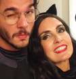 Batman e Mulher Gato, ou melhor, Túlio Gadêlha e Fátima Bernardes: viver a vida para ser feliz.  Foto: Reprodução/Instagram @fatimabernardes 