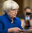 Na despedida de Yellen, FED mantém taxas de juros dos EUA  Foto: EPA / Ansa - Brasil