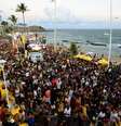 Os blocos irão agitar as ruas dos bairros Barra e Ondina, neste fim de semana.  Foto: Valter Pontes/SECOM / Divulgação