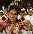 Raíssa Oliveira, há 17 anos como Rainha da Beija-Flor, se emocionou com vitória no Carnaval de 2018  Foto: AGNews / PurePeople