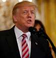 Donald Trump, presidente dos EUA, discursa durante evento na Casa Branca, em Washington, nos EUA
13/02/2018
REUTERS/Leah Millis  Foto: Reuters