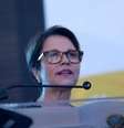 A presidente da Frente Parlamentar da Agropecuária, deputada Tereza Cristina, durante cerimônia de posse  Foto: Agência Brasil
